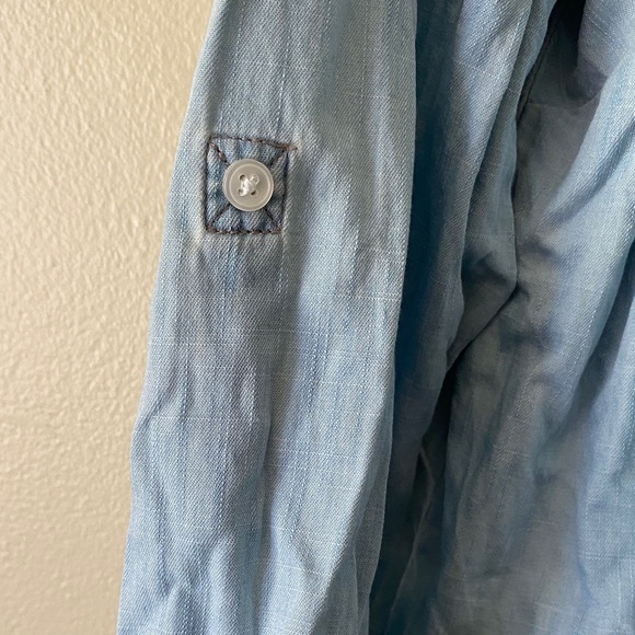 Style & Co• Chambray• Button-Down - Picture 4 of 6